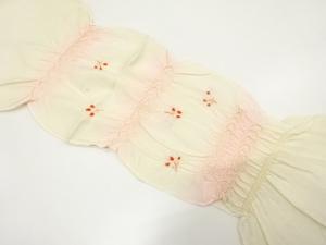 正絹　絞り　夏用帯揚げ
